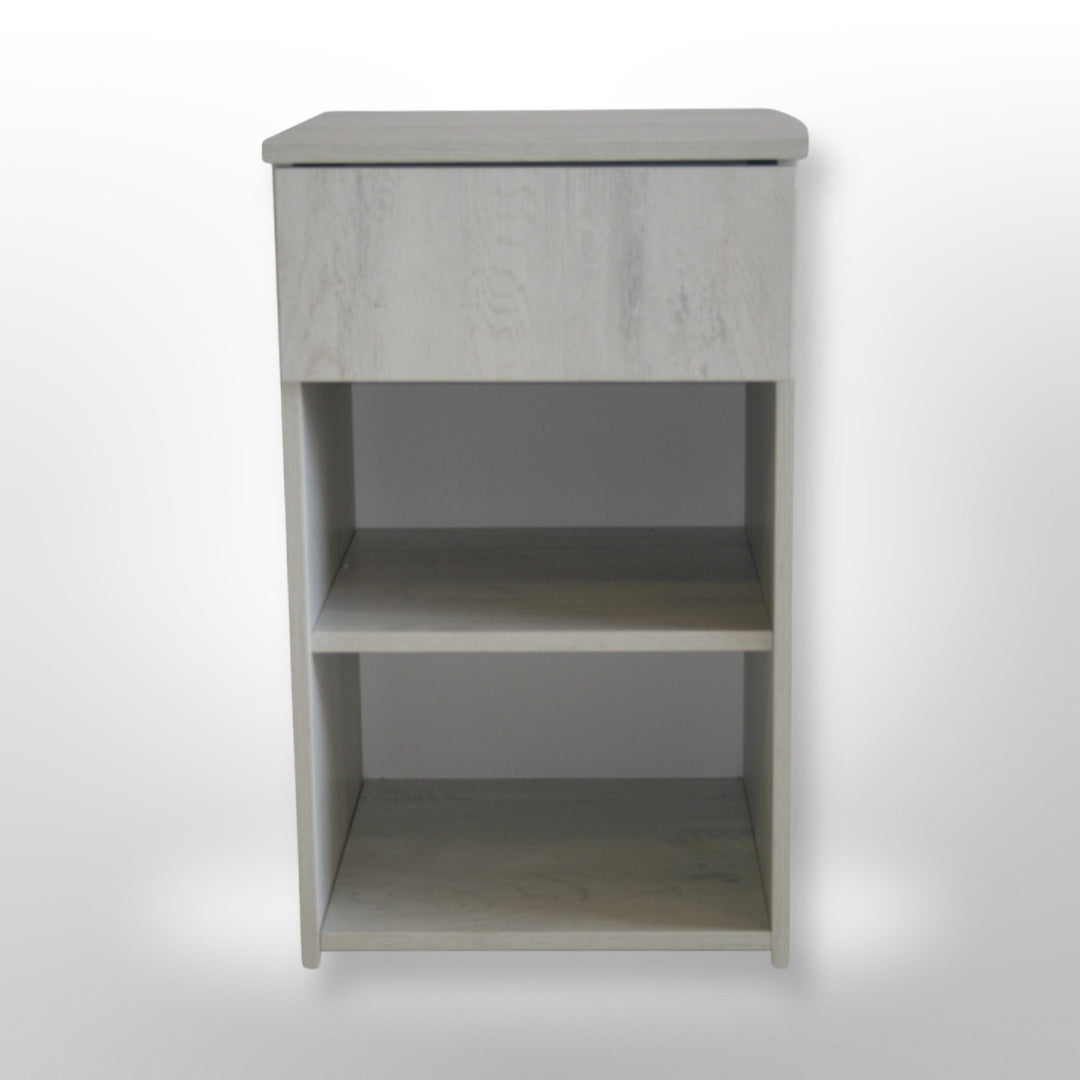 Pikasso Bedside Table - Lockeport ( *Preassembled) BRAND NEW