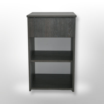 Pikasso Bedside Table - Cadbury Oak ( *Preassembled) BRAND NEW
